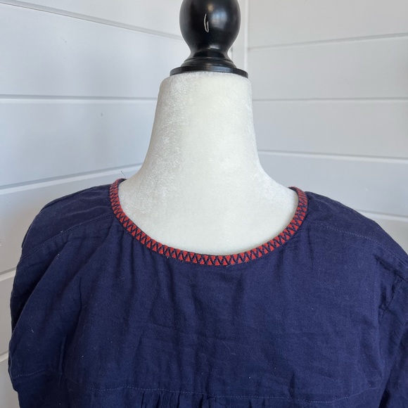 Natural Reflections long-sleeved XL blouse with embroidery, great condition - Picture 7 of 10